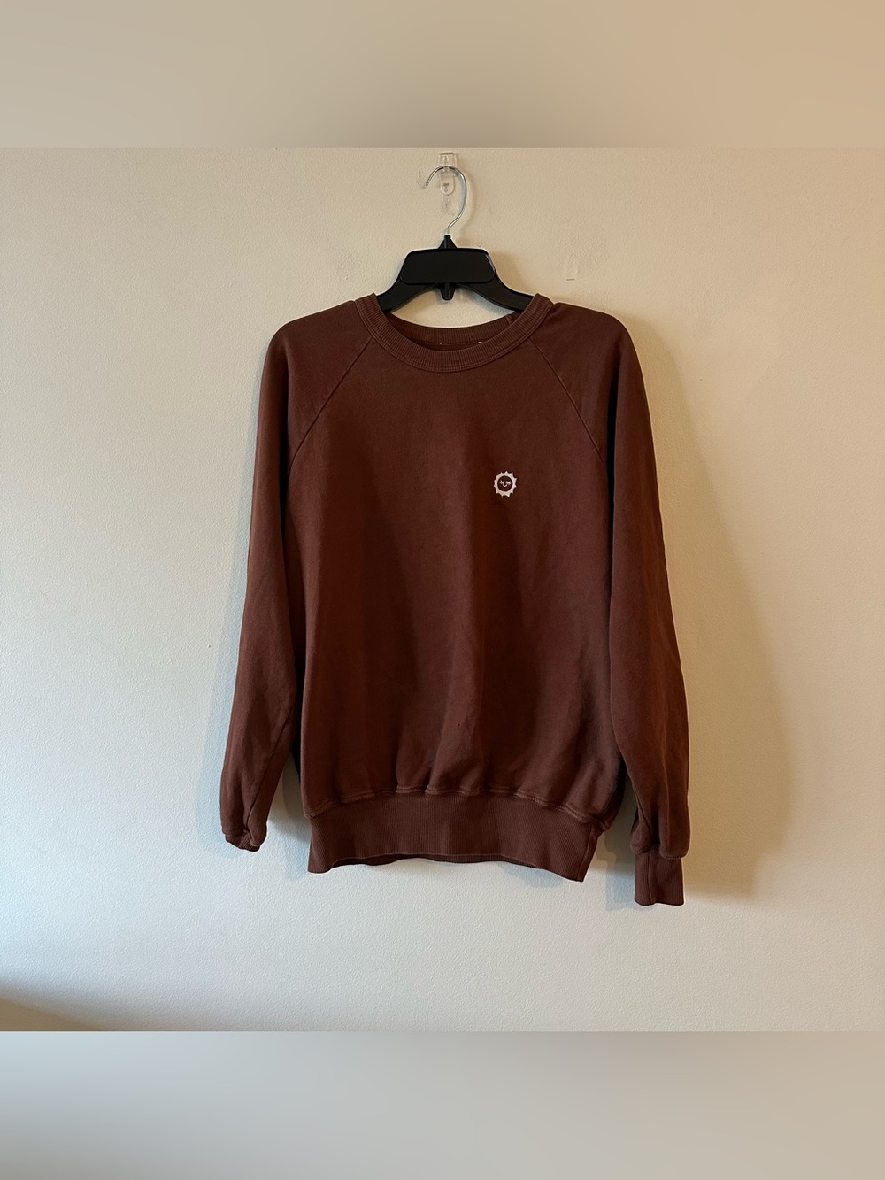 Big Bud Press Brown Sweatshirt Embroidered Logo Pullover S Cotton

Good used con